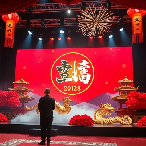 连续11年！杭州“双国遗”朱炳仁父子作品再登央视除夕主播台