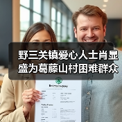 野三关镇爱心人士肖显盛为葛藤山村困难群众谭支爱送去慰问物资与慰问金（图4）