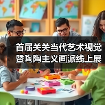 首届关关当代艺术视觉暨陶陶主义画派线上展（一）（图4）