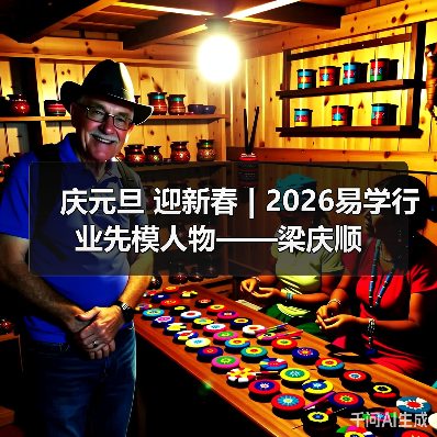 庆元旦 迎新春 | 2026易学行业先模人物——梁庆顺（图4）