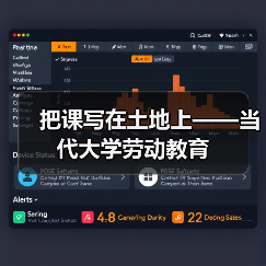 把课写在土地上——当代大学劳动教育(图1) 把课写在土地上——当代大学劳动教育(图1)