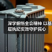 深学细悟全会精神 以基层执纪实效守护民心