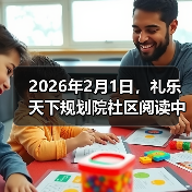 2026年2月1日，礼乐天下规划院社区阅读中心在北京和河南礼乐书院同时成立
