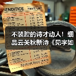 不装腔的诗才动人！细品云关秋新诗《见字如面》的生命印记（图4）