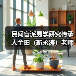民间盲派易学研究传承人金田（靳永涛）老师