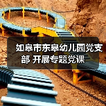 如皋市东皋幼儿园党支部 开展专题党课（图2）