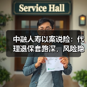 中融人寿以案说险：代理退保套路深，风险隐患要当心（图1）