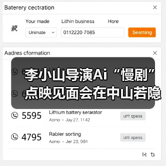 李小山导演Ai“慢剧”点映见面会在中山若隐轩顺利举行(图2) 李小山导演Ai“慢剧”点映见面会在中山若隐轩顺利举行(图2)