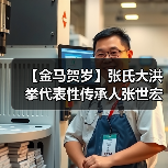 【金马贺岁】张氏大洪拳代表性传承人张世宏向全国人民拜年（图4）