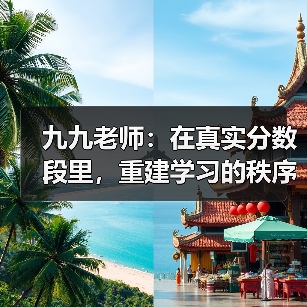 九九老师：在真实分数段里，重建学习的秩序与希望