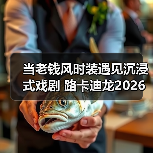 当老钱风时装遇见沉浸式戏剧 路卡迪龙2026城市之旅 武汉站