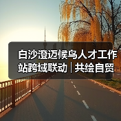 白沙澄迈候鸟人才工作站跨域联动│共绘自贸港文旅农创融合发展新图景(图2) 白沙澄迈候鸟人才工作站跨域联动│共绘自贸港文旅农创融合发展新图景(图2)