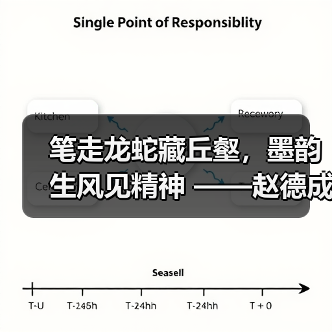 笔走龙蛇藏丘壑，墨韵生风见精神 ——赵德成先生书法欣赏（图1）