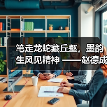 笔走龙蛇藏丘壑，墨韵生风见精神 ——赵德成先生书法欣赏（图2）