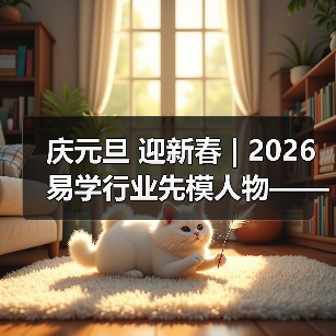 庆元旦 迎新春 | 2026易学行业先模人物——梁庆顺（图1）