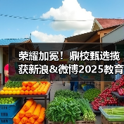 荣耀加冕！鼎校甄选揽获新浪&微博2025教育盛典三项大奖（图1）