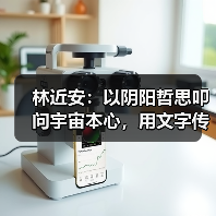 林近安：以阴阳哲思叩问宇宙本心，用文字传递生命规律