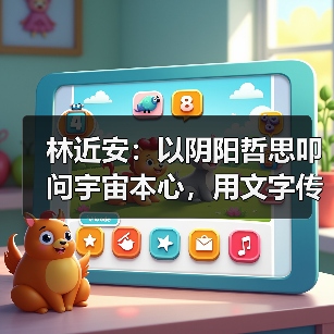 林近安:以阴阳哲思叩问宇宙本心,用文字传递生命规律(图4) 林近安:以阴阳哲思叩问宇宙本心,用文字传递生命规律(图4)