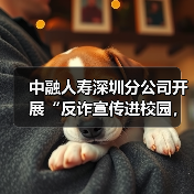 中融人寿深圳分公司开展“反诈宣传进校园，金融护航开学季”活动