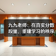 九九老师：在真实分数段里，重建学习的秩序与希望（图1）