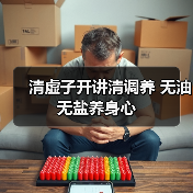 清虚子开讲清调养 无油无盐养身心(图2) 清虚子开讲清调养 无油无盐养身心(图2)