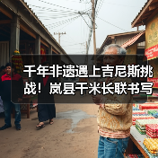 千年非遗遇上吉尼斯挑战!岚县千米长联书写文化新篇(图2) 千年非遗遇上吉尼斯挑战!岚县千米长联书写文化新篇(图2)