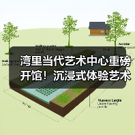 湾里当代艺术中心重磅开馆!沉浸式体验艺术与生活的完美融合(图3) 湾里当代艺术中心重磅开馆!沉浸式体验艺术与生活的完美融合(图3)