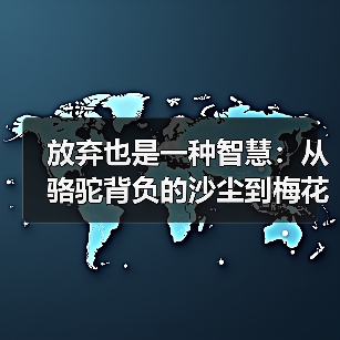 放弃也是一种智慧：从骆驼背负的沙尘到梅花清减的美