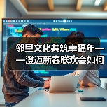 邻里文化共筑幸福年——澄迈新春联欢会如何点燃社区活力?(图4) 邻里文化共筑幸福年——澄迈新春联欢会如何点燃社区活力?(图4)