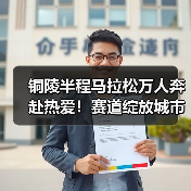 铜陵半程马拉松万人奔赴热爱！赛道绽放城市风采