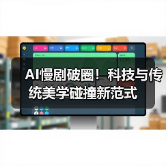 AI慢剧破圈！科技与传统美学碰撞新范式