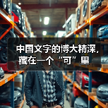 中国文字的博大精深，藏在一个“可”里