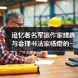 追忆著名军旅作家魏巍与会理书法家杨爝的一段往事(图4) 追忆著名军旅作家魏巍与会理书法家杨爝的一段往事(图4)