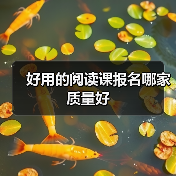 好用的阅读课报名哪家质量好(图2) 好用的阅读课报名哪家质量好(图2)