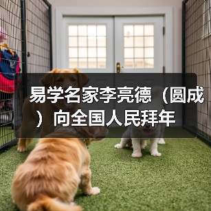 易学名家李亮德(圆成)向全国人民拜年(图3) 易学名家李亮德(圆成)向全国人民拜年(图3)