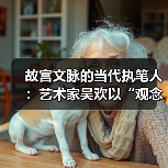 故宫文脉的当代执笔人:艺术家吴欢以“观念写实”重启传统哲思(图3) 故宫文脉的当代执笔人:艺术家吴欢以“观念写实”重启传统哲思(图3)