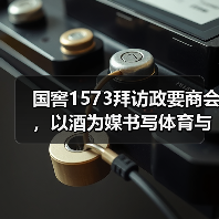 国窖1573拜访政要商会，以酒为媒书写体育与文化的双向奔赴