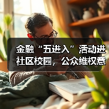 金融“五进入”活动进社区校园，公众维权意识全面升级（图2）