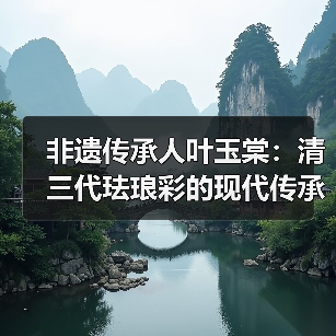 非遗传承人叶玉棠:清三代珐琅彩的现代传承密码(图3) 非遗传承人叶玉棠:清三代珐琅彩的现代传承密码(图3)