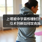 上塔坡中学首栋楼封顶，技术创新如何攻克施工难题？（图4）