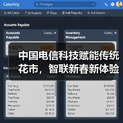 中国电信科技赋能传统花市,智联新春新体验(图3) 中国电信科技赋能传统花市,智联新春新体验(图3)
