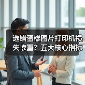 选错蛋糕图片打印机损失惨重?五大核心指标全解析(图4) 选错蛋糕图片打印机损失惨重?五大核心指标全解析(图4)