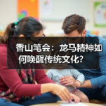 香山笔会：龙马精神如何唤醒传统文化？（图2）