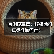 盲测见真章：环保涂料真标准如何定？