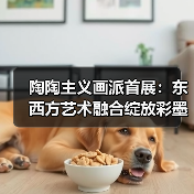 陶陶主义画派首展:东西方艺术融合绽放彩墨新境(图3) 陶陶主义画派首展:东西方艺术融合绽放彩墨新境(图3)
