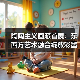 陶陶主义画派首展：东西方艺术融合绽放彩墨新境