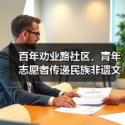 百年劝业路社区,青年志愿者传递民族非遗文化(图4) 百年劝业路社区,青年志愿者传递民族非遗文化(图4)