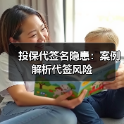 投保代签名隐患:案例解析代签风险(图2) 投保代签名隐患:案例解析代签风险(图2)