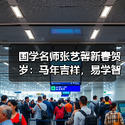 国学名师张艺馨新春贺岁：马年吉祥，易学智慧护佑万家安康