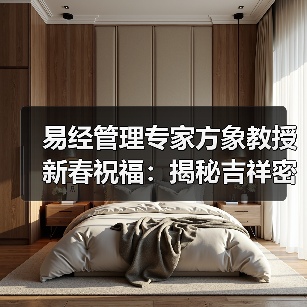 易经管理专家方象教授新春祝福:揭秘吉祥密码与企业运势(图4) 易经管理专家方象教授新春祝福:揭秘吉祥密码与企业运势(图4)